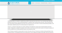 Desktop Screenshot of folsomplumbing.net